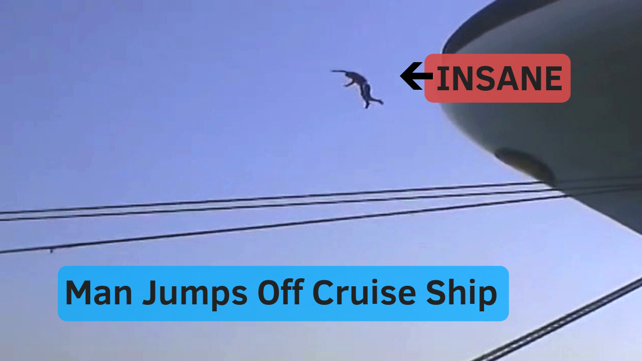 Man jumps off cruise ship Traveling Weatherman